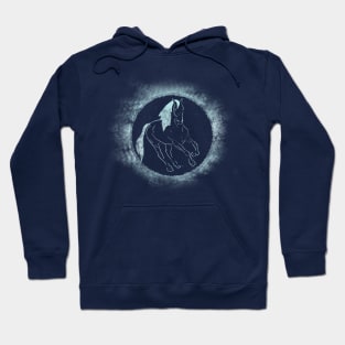 Running frost horse Hoodie
